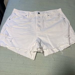 NWOT Wild Fable White Denim Shorts